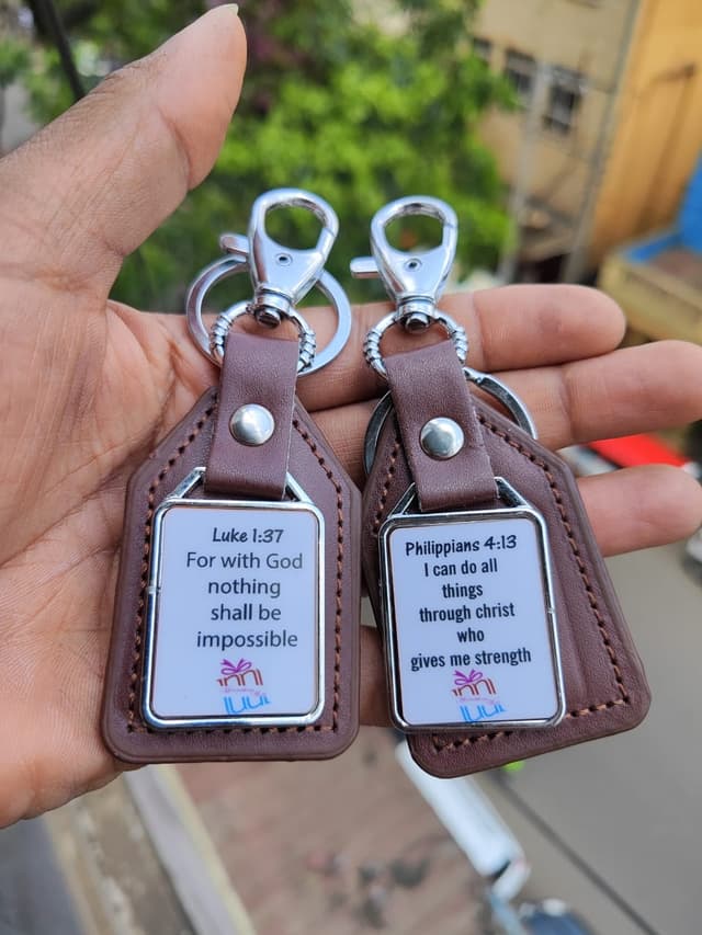 Customized Leather Key Chain