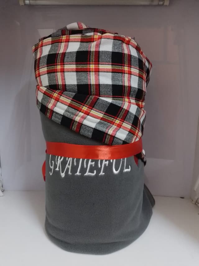 Customized Maasai Fleece Blanket